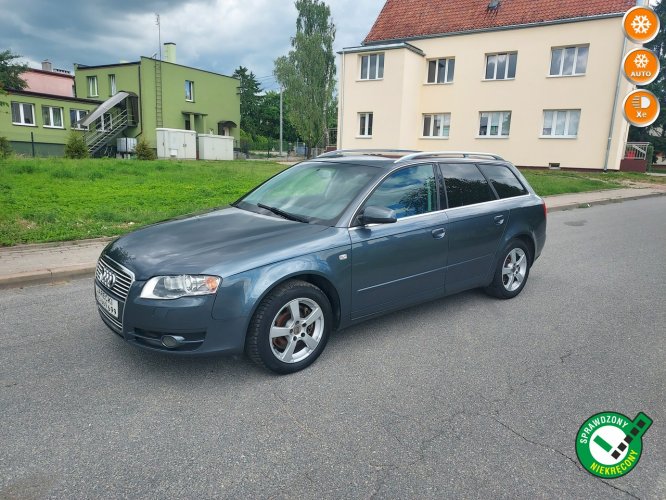 Audi A4 Opłacony Zdrowy  Zadbany   Automat Klima xenon 2 kmpl kół B7 (2004-2007)