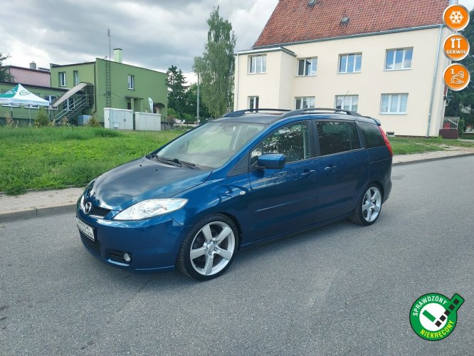 Mazda 5 Opłacona Zdrowa Zadbana Serwisowana  Klima  Alusy 7 Foteli 1 WŁ I (2005-2010)