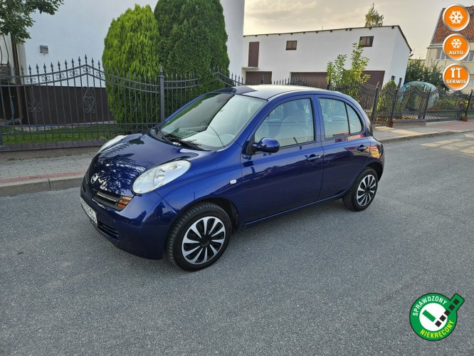 Nissan Micra Opłacona Zdrowa Zadbana Serwisowana z Klimatyzacją K12 (2003-2010)