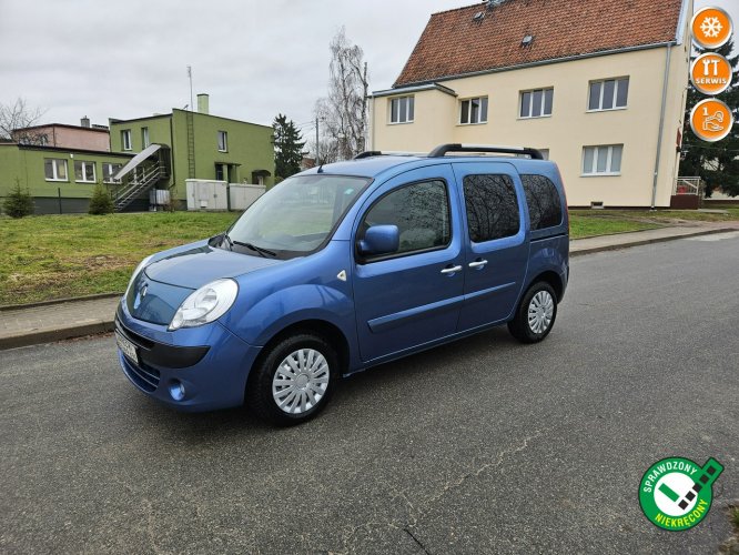 Renault Kangoo Opłacony Niezawodny Zdrowy  Zadbany Serwisowany z klimą od 1 Wł III (2008-2013)