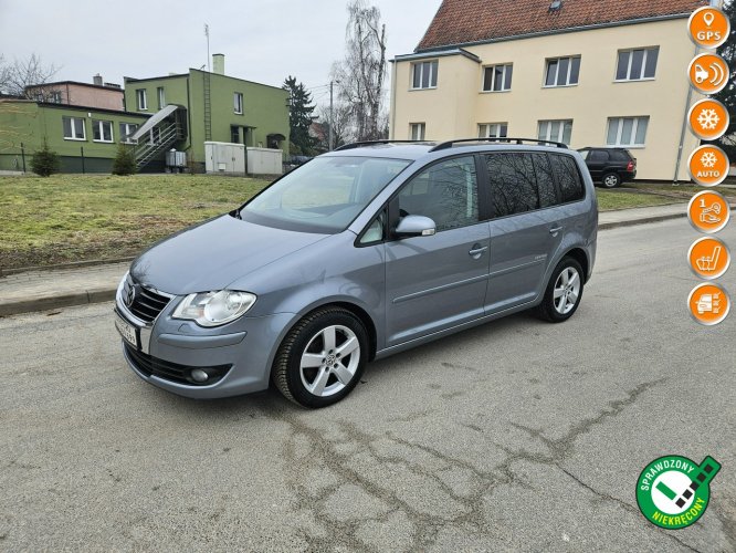 Volkswagen Touran Opłacony Zdrowy Zadbany TDI Navi Klima Alu 1 Wł I (2003-2010)