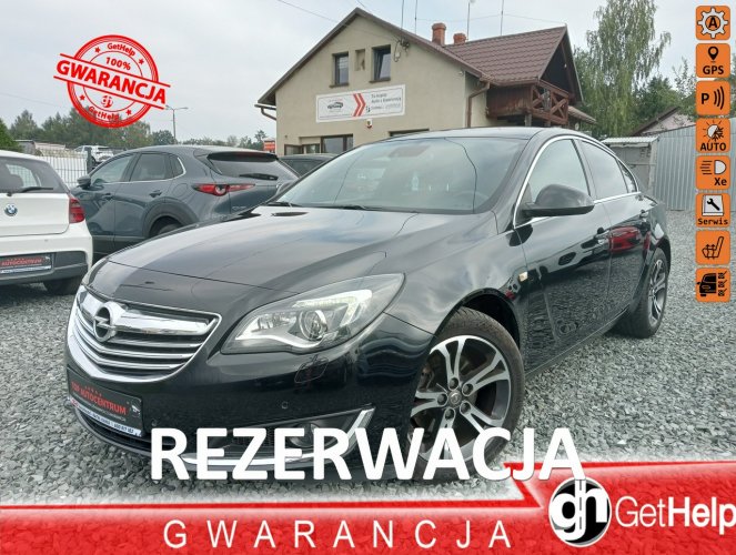 Opel Insignia 1.6 Turbo Innovation 170 KM Automat Klimatronic Navi Bi-Xenon Kredyt A (2008-2017)