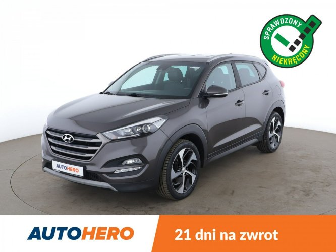 Hyundai Tucson 4x4, automat, navi, klima auto, skóra, grzane fotele, kamera i czujnik III (2015-2020)