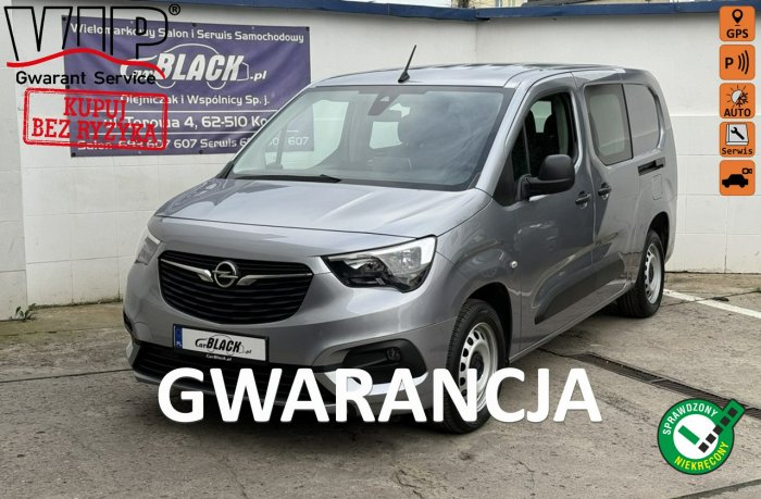 Opel Combo Pisemna Gwarancja 12 miesięcy - XL - 5 osobowy E (2018-)