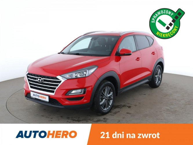 Hyundai Tucson lift, LED, klima auto, kamera i czujniki parkowania, grzane fotele III (2015-2020)