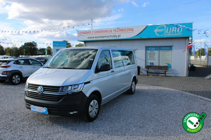 Volkswagen Transporter 9 miejscowy F-VAT Salon Polska LONG Gwarancja T6