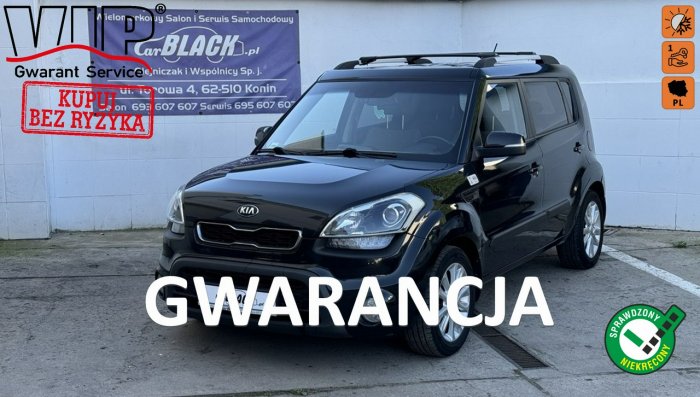 Kia Soul Salon Polska, rejestracja 2014,  Gwarancja 12 miesięcy I (2009-2014)