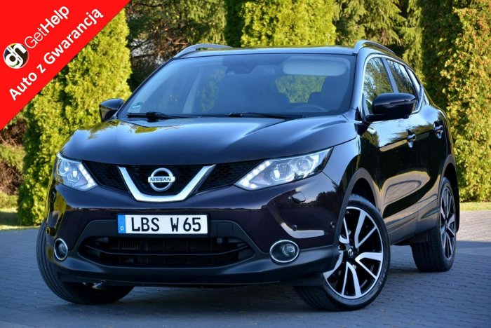 Nissan Qashqai 1.2DIG-T(115KM)*Xenon*Led*Skóry*Navi*Kamera 360*El.Fotele*Alu 19"ASO II (2013-2021)