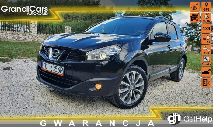 Nissan Qashqai+2 2.0 # 4x4 # Climatronic # Panorama # KeyLess # Skóra # Xenon # 7 Osób I (2008-)