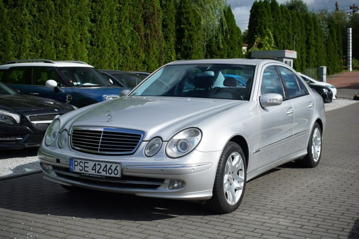 Mercedes E 500 LPG E500 4 Matic Szyberdach Pnaumatyka Harman Kardon W211 (2002-2009)