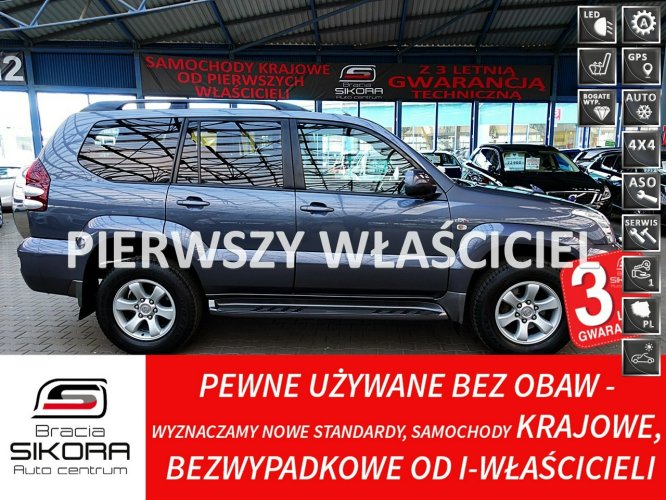 Toyota Land Cruiser 8-Osobowy AUTOMAT+PNEUMATYKA Szyberdach+Skóra I-wł Kraj Bezwypadkowy VI (2010-)