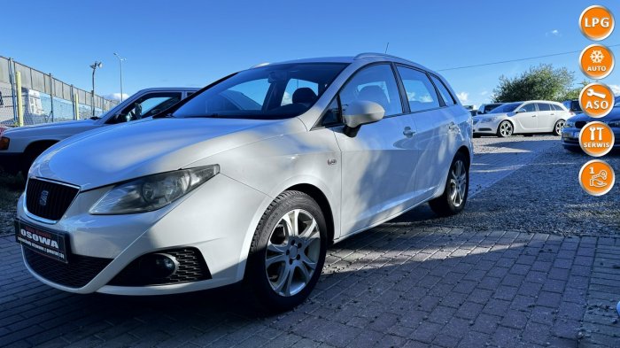 Seat Ibiza 1.2 I + gaz bardzo ładna doinwestowana klimatronik 1.r .gwarancji IV (2008-)