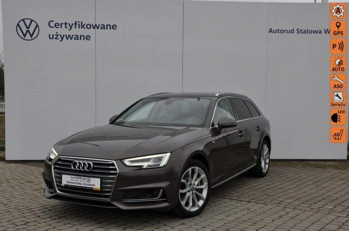 Audi A4 2.0TDI 190KM Stronic Led El.Klapa Navi Webasto Aktywny Temp. Gwar. B9 (2015-)