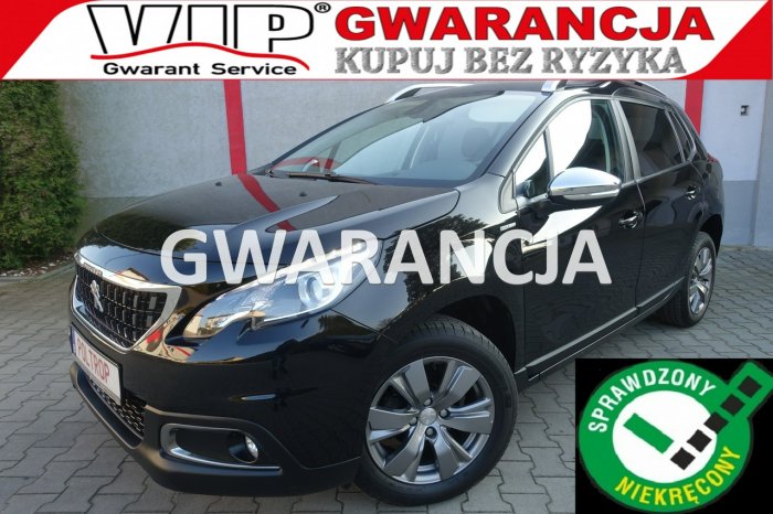 Peugeot 2008 1,2i Navi Ledy Klimatronik Alu Bezwypadkowy rej.2018 VIP Gwarancja I (2013-2019)