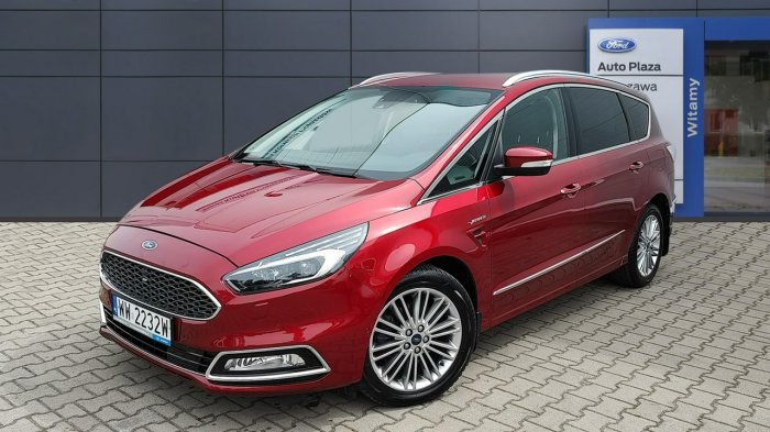 Ford S-Max Ford S-Max 2.0TDCI Vignale 190KM A/T  ( PL, ASO, Vat23%) 7os. KY57230 II (2015-)