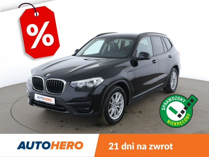 BMW X3 FV23%, Plug-In, 4x4, skóra, navi, el. fotele z pamięcią, czujniki park G01 (2017-)