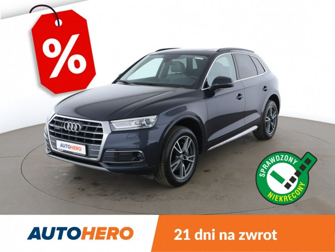 Audi Q5 quattro/ 190KM/ S-tronic/ alcantara/ panorama/ navi PDC grzane fotele FY (2017-)