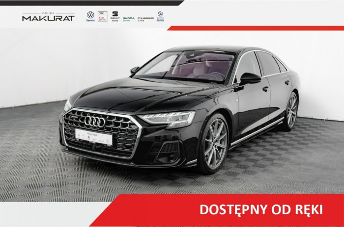 Audi A8 4.0 60 TFSI 460KM Masaże Wentylowane f. Kamera 360 VAT 23% D5 (2017-)