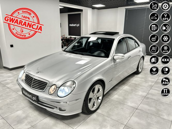 Mercedes E 500 E500 5.0 306KM*Sport Edition*5GANG 4MATIC*Avantgarde*BiXenon*Z NIEMIEC W211 (2002-2009)