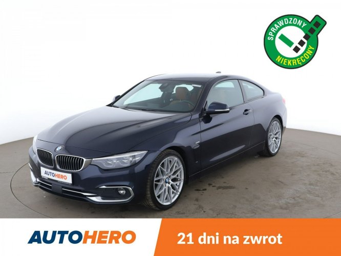 BMW 420 FV23 2.0D Automat Luxury Line Skóra Grzane Fotele Navi Kamera LampyLED