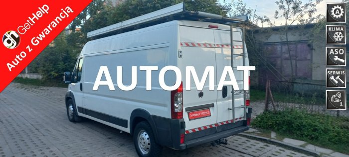 Fiat Ducato  3.0 M-jet 177KM AUTOMAT FV23% 39900 netto L3H2 Drabina na dachu Hak