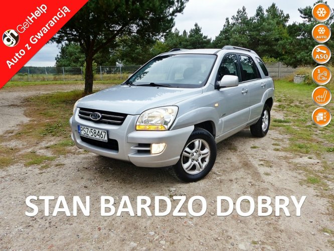 Kia Sportage 2.0 CRDI 4x4*ACTIVE*Climatronic*Alu*Skóry*Pełna Elektryka*Zadbana!!! II (2004-2010)