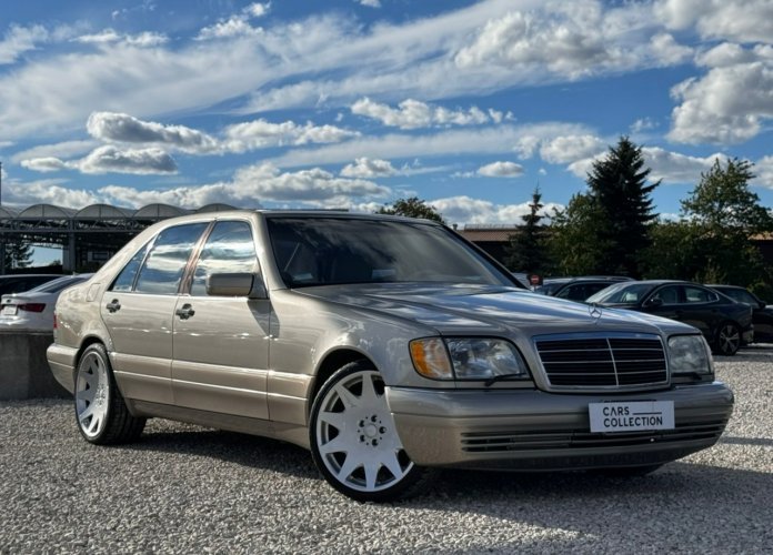 Mercedes S 500 Dociągi drzwi / BOSE / Tempomat / Podgrzewane fotele / FV marża W140 (1992-1998)