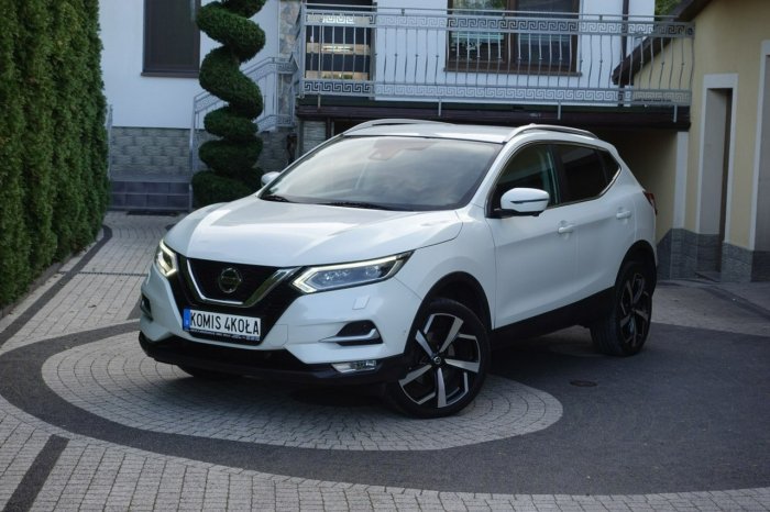 Nissan Qashqai Xenon  Biała Perła - Navi - LIFT - Serwis GWARANCJA Zakup Door to Door II (2013-2021)