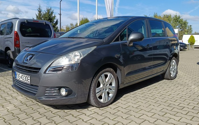 Peugeot 5008 2.0 HDI 150KM, 7 osobowy, oryginalny przebieg I (2009-2017)