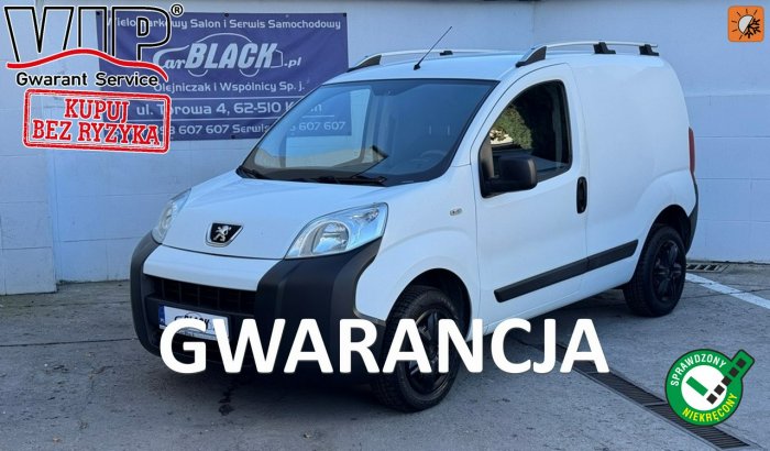 Peugeot Bipper  Pisemna Gwarancja 12 miesięcy