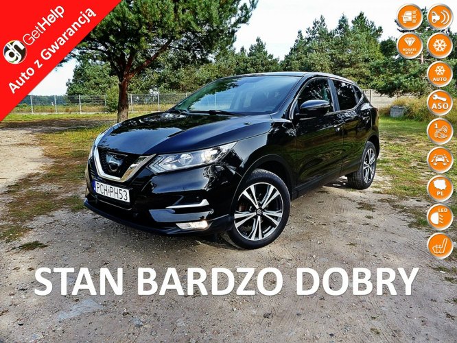 Nissan Qashqai dCi 110*TEKNA*Climatronic*Navi*Alu*LED*Kamera360*Keyless*P.Elektryka! II (2013-2021)