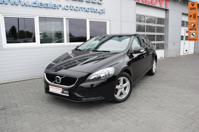 Volvo V40 2.0D2 120kM 100% bezwypadkowy Serwisowany Navi Bluetooth Euro-6b F-VAT II (2012-)