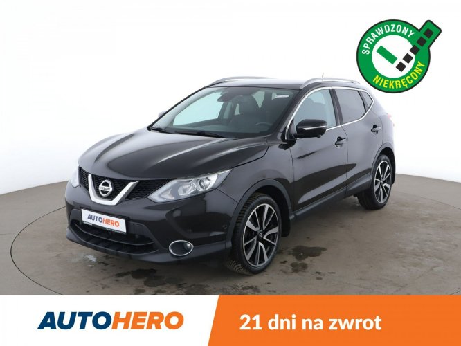 Nissan Qashqai skóra, navi, klima auto, kamera i czujniki parkowania, II (2013-2021)