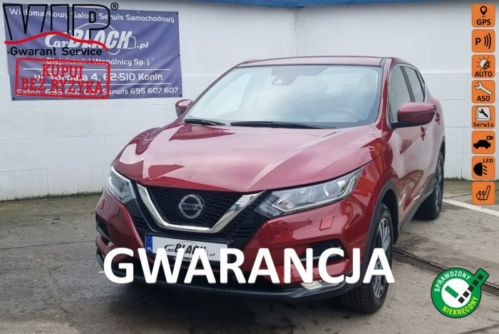 Nissan Qashqai Pisemna Gwarancja 12 miesięcy II (2013-2021)