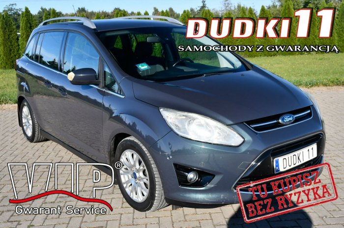 Ford Grand C-MAX 1,6 tdci DUDKI11 7 Foteli,Klimatronic 2 str.Asysteny Park.Navigacja