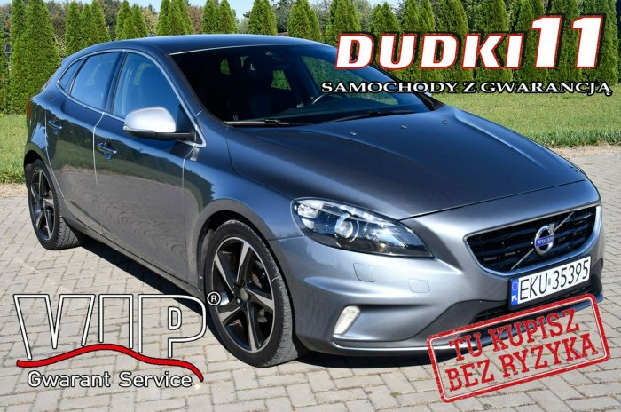 Volvo V40 2,0hdi DUDKI11 R-Design.Serwis,Navi,Klimatr 2 str.Pół-Skóry II (2012-)