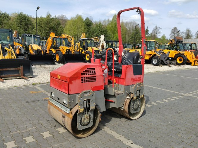 walec Bomag BW 100 ADM-2 1,6t Podwójny Kulowy Tandemowy Wibracje na 1 lub 2 Walce Tylko 1019Mth !!!