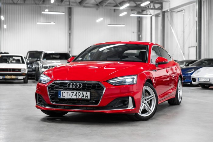 Audi A5 Sportback 45TDI 231KM Quattro. FV23%. Gwarancja 09.2025. 3.0TDI! F5 (2016-)