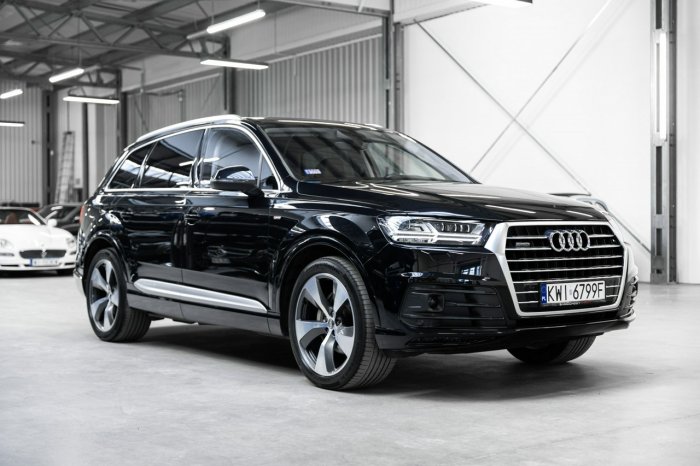 Audi Q7 50 TDI Quattro 286KM Tiptronic. 1 wł. Polska. Bezwypadkowy. FV23%. III (2015-)