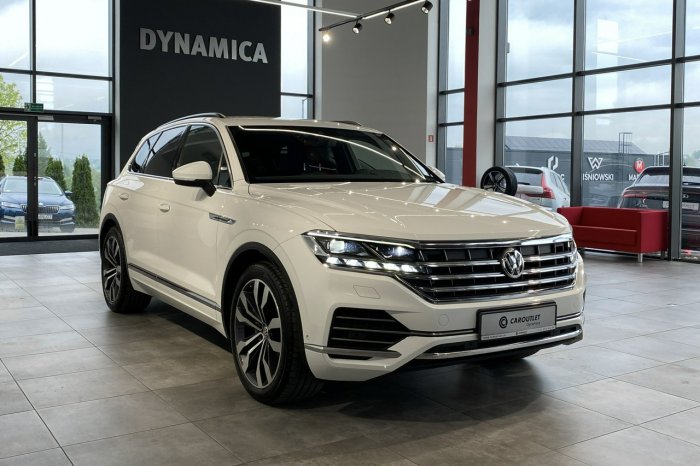 Volkswagen Touareg 3.0TDI V6 286KM Tiptronic 4Motion 2019 r., salon PL, I wł., f-a VAT III (2018-)