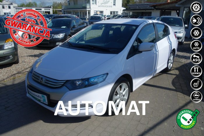 Honda Insight 1.3 98KM Hybryda Automat Książka Serwis Zadbany Gwarancja Zamiana II (2009-)