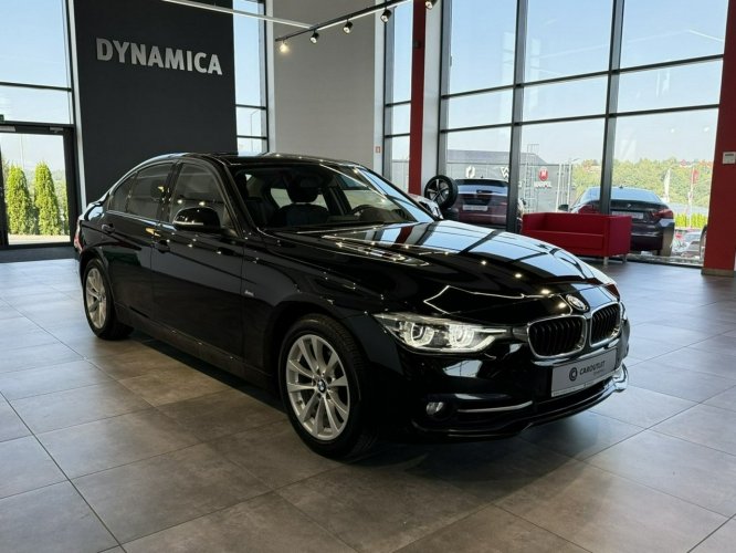 BMW 318 i Sportline 1.5 136KM automat 2017 r., salon PL, f-a VAT, serwisowane F30/F31 (2012-)