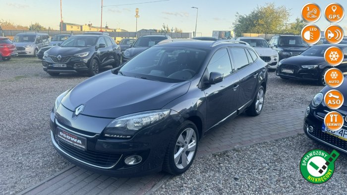 Renault Megane 1.5dci Navi ledy tempomat  serwisowany zamiana 1. Rok gwarancji III (2008-2016)