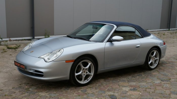 Porsche 911 3.6 320km Cabrio Manual Skóra Xenon LIFT Zarejestrowana LUXURYCLASSIC 996 (1997-2004)