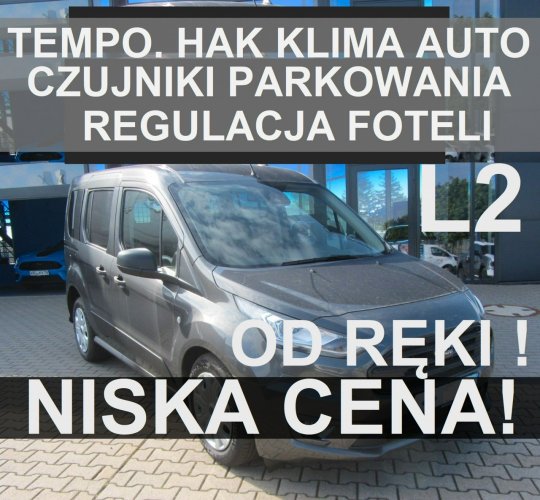 Ford Transit Connect Kombi 5-osob. Tempo. Tylne czujniki Hak Dostępny od ręki ! 1351 zł II (2013-)