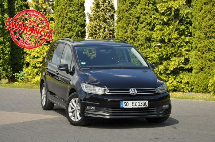 Volkswagen Touran 1.6TDI(115KM)*Automat*Radar ACC*Klimatronik*Reling*Welur*Alu17"ASO VW III (2015-)