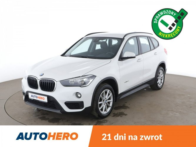 BMW X1 2.0D 150KM Automat Advantage Klima Navi Tempomat Grzane Sportsitze PDC II (F48) (2015-)