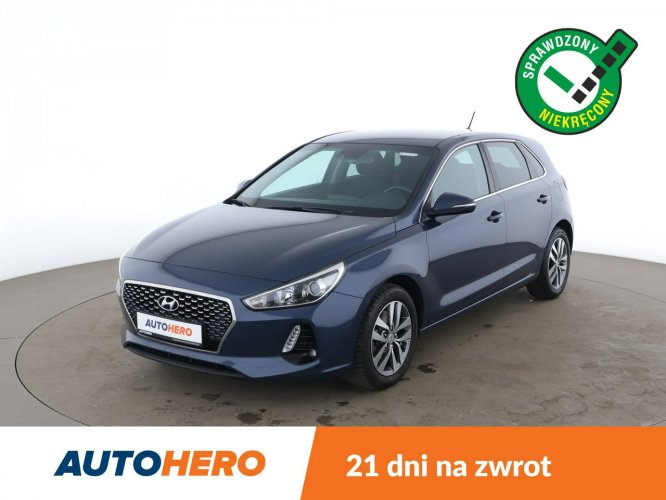 Hyundai i30 MPI, klima auto, grzane fotele, multifunkcja, czujniki parkowania III (2017-)