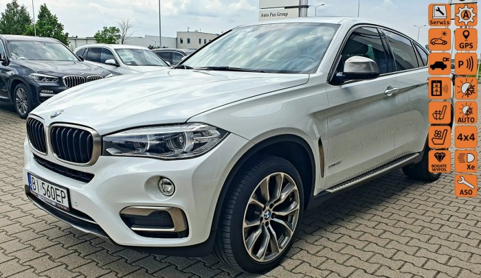 BMW X6 BMW X6 450KM xDrive Biała Skóra 50i F16 (2014-)