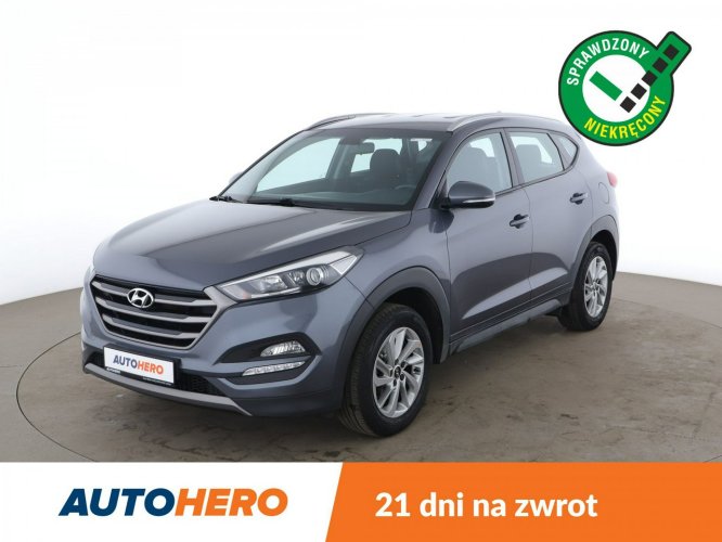 Hyundai Tucson klima auto, grzane fotele, czujniki parkowania III (2015-2020)